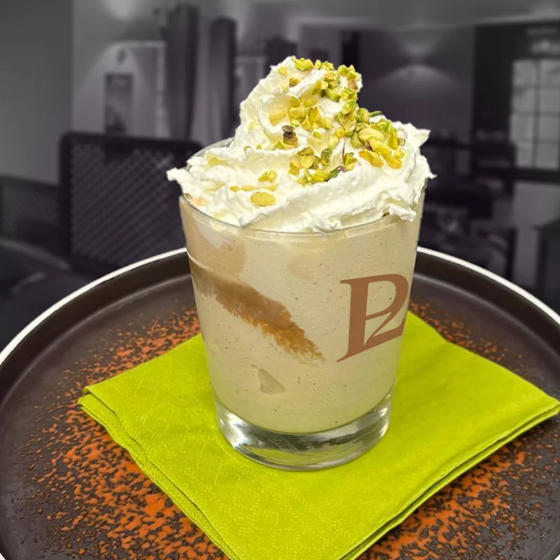 Café affogato  pistache